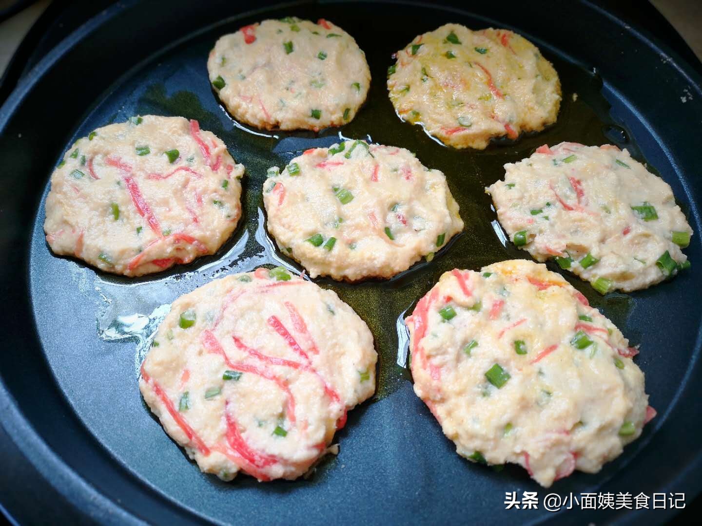 手不沾面全麦发面饼,手不沾面蔬菜饼的做法