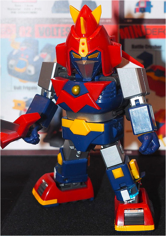 Q版丶低价丶简易合体：13公分《MiniDeformed超电磁波罗五号》