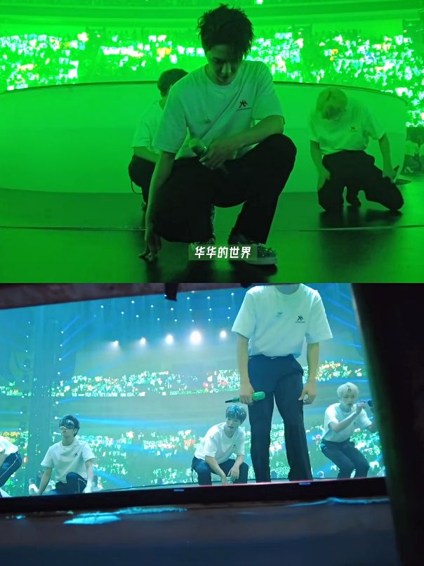 王一博乐华全场欢呼,王一博乐华演唱会神级图