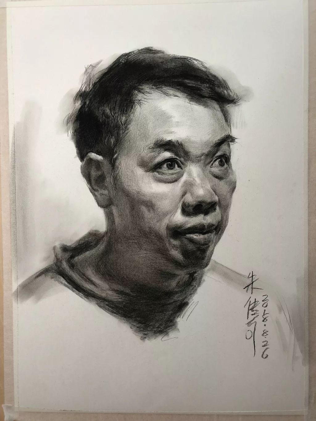 央美朱传奇试卷,央美朱传奇当年的作品