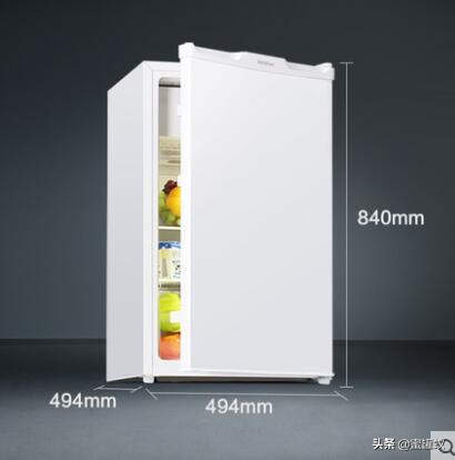 名牌单门小冰箱规格尺寸,小冰箱规格尺寸一般多少
