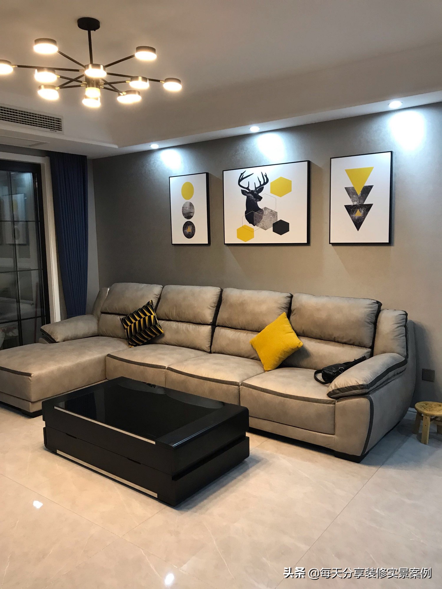 160平方房子装修轻奢鞋柜,160平方南北通透装修进门鞋柜