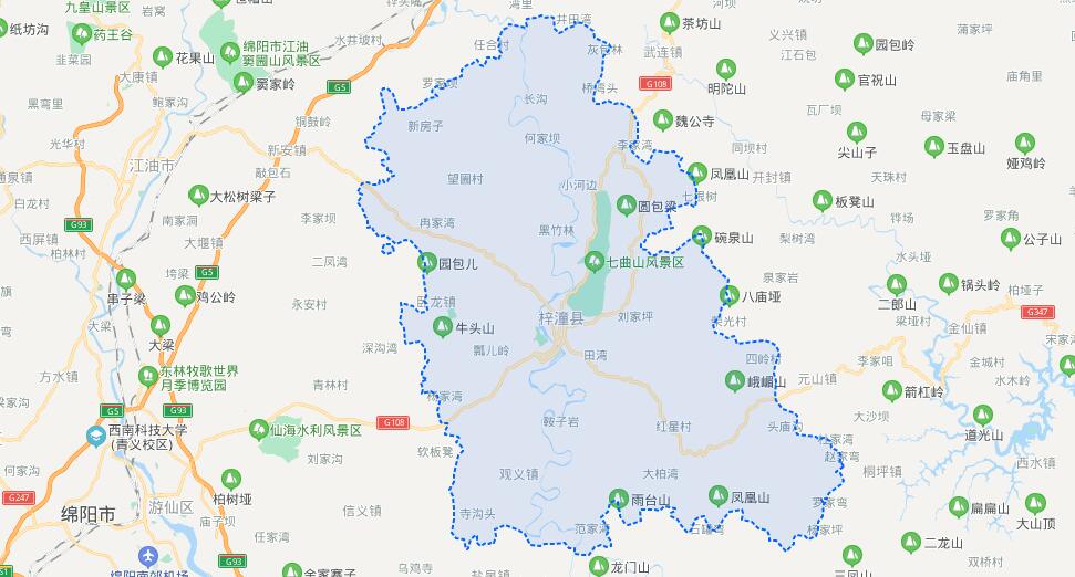 梓潼为什么没有高速公路和铁路,绵阳梓潼将建哪些大学
