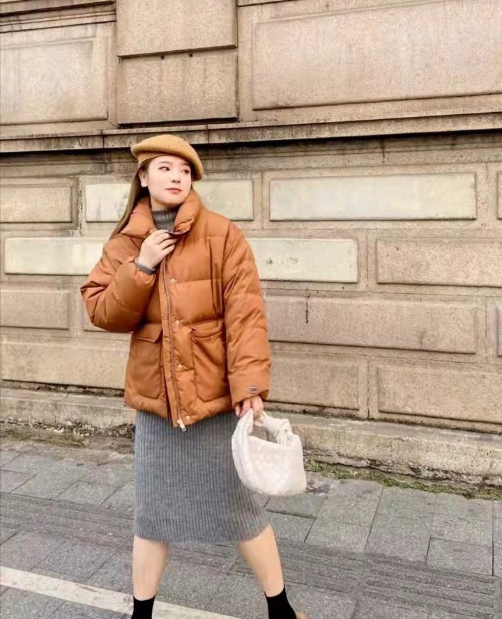 冬季半身裙保暖又好看穿搭,最洋气时髦的半身裙冬款穿搭