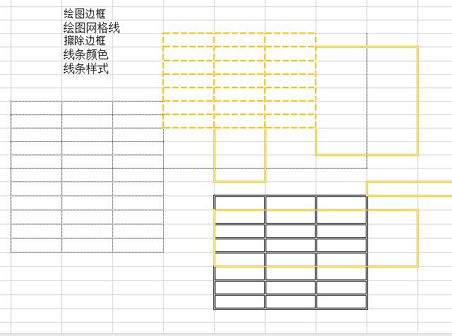 excel表格怎么自动添加边框,新手入门办公软件excel表格边框
