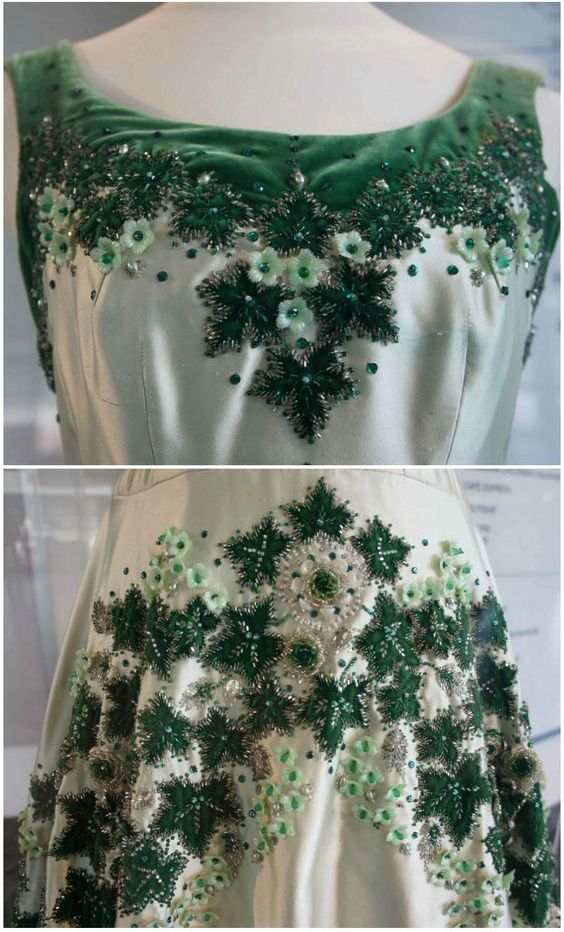 女王轻奢高定礼服,英国女王伊丽莎白连衣裙