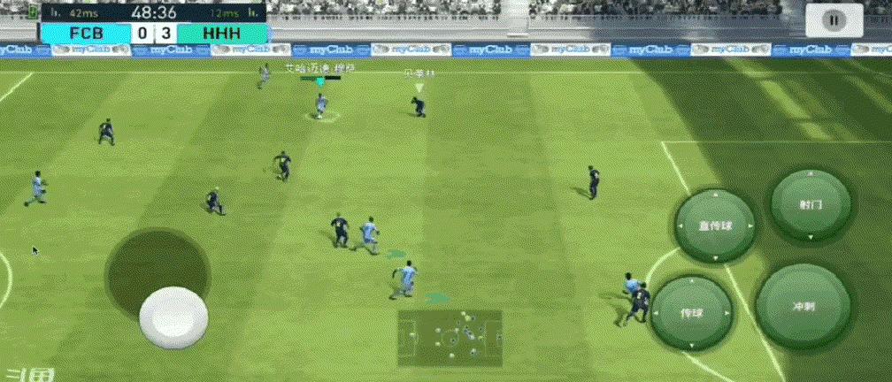 实况vs马拉多纳和c罗,马拉多纳c罗半场射门