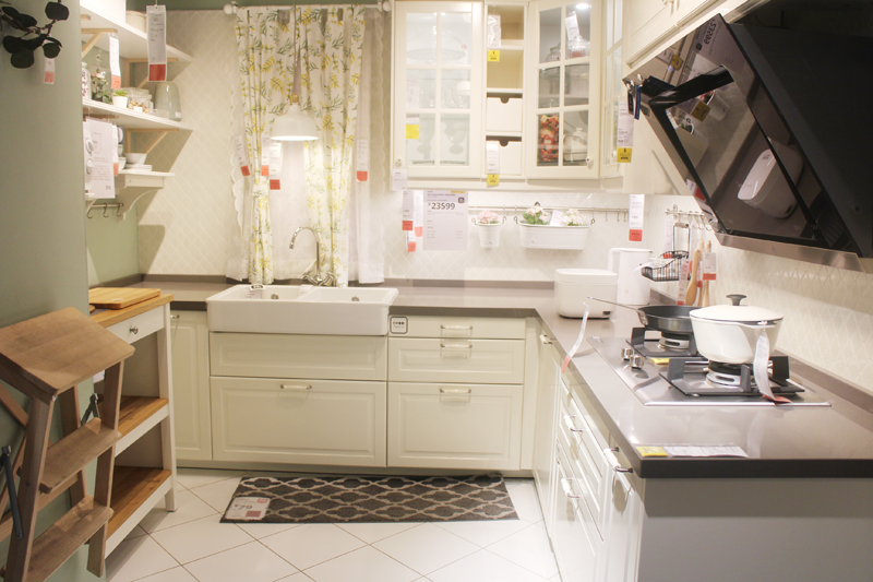 宜家装修厨房开放式收纳,宜家厨房收纳布局效果图