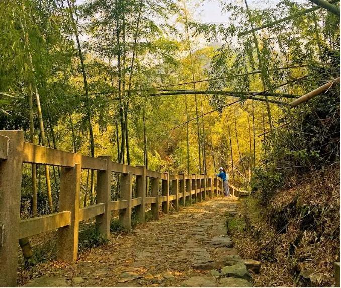 天姥山谢公道徒步攻略,金华周边古道