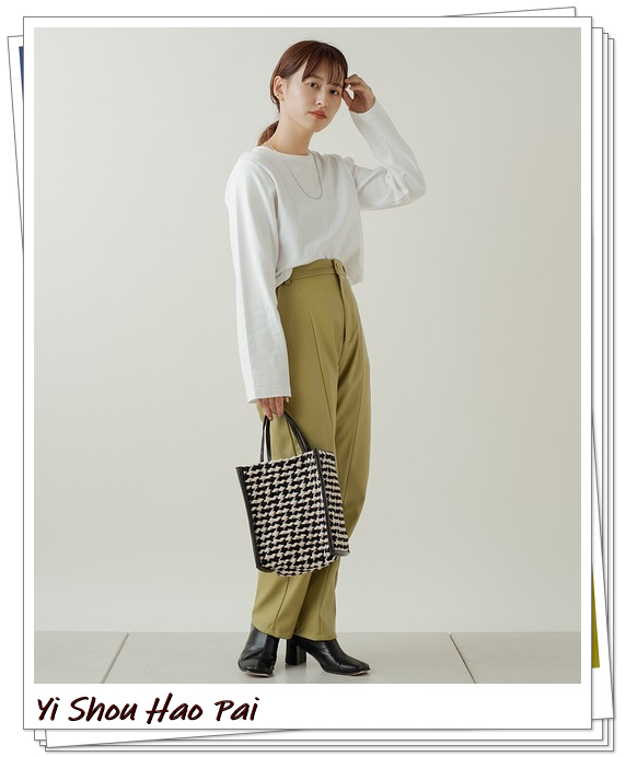 2020皮裤怎么搭配好看,冬季宽松长皮裤怎么搭配好看