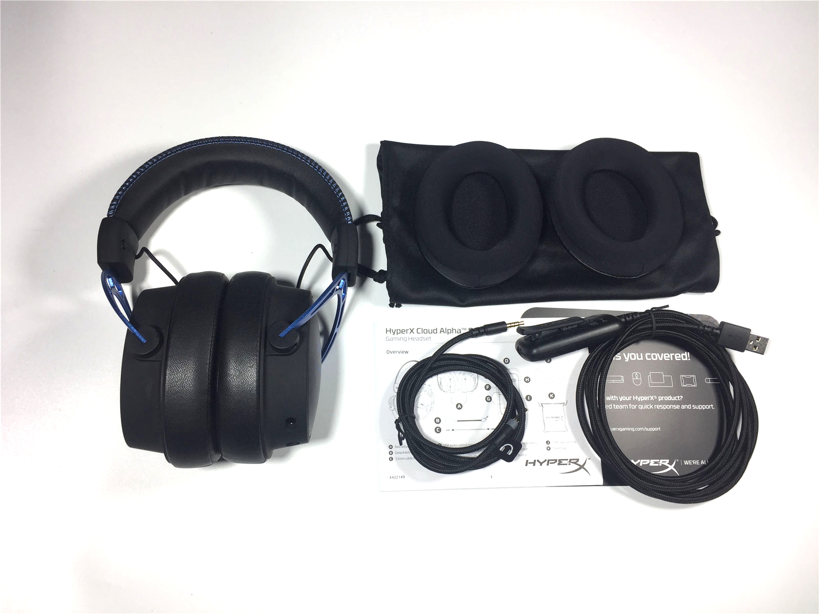 hyperx阿尔法无线版游戏耳机,开箱hyperxcloudalpha电竞耳机