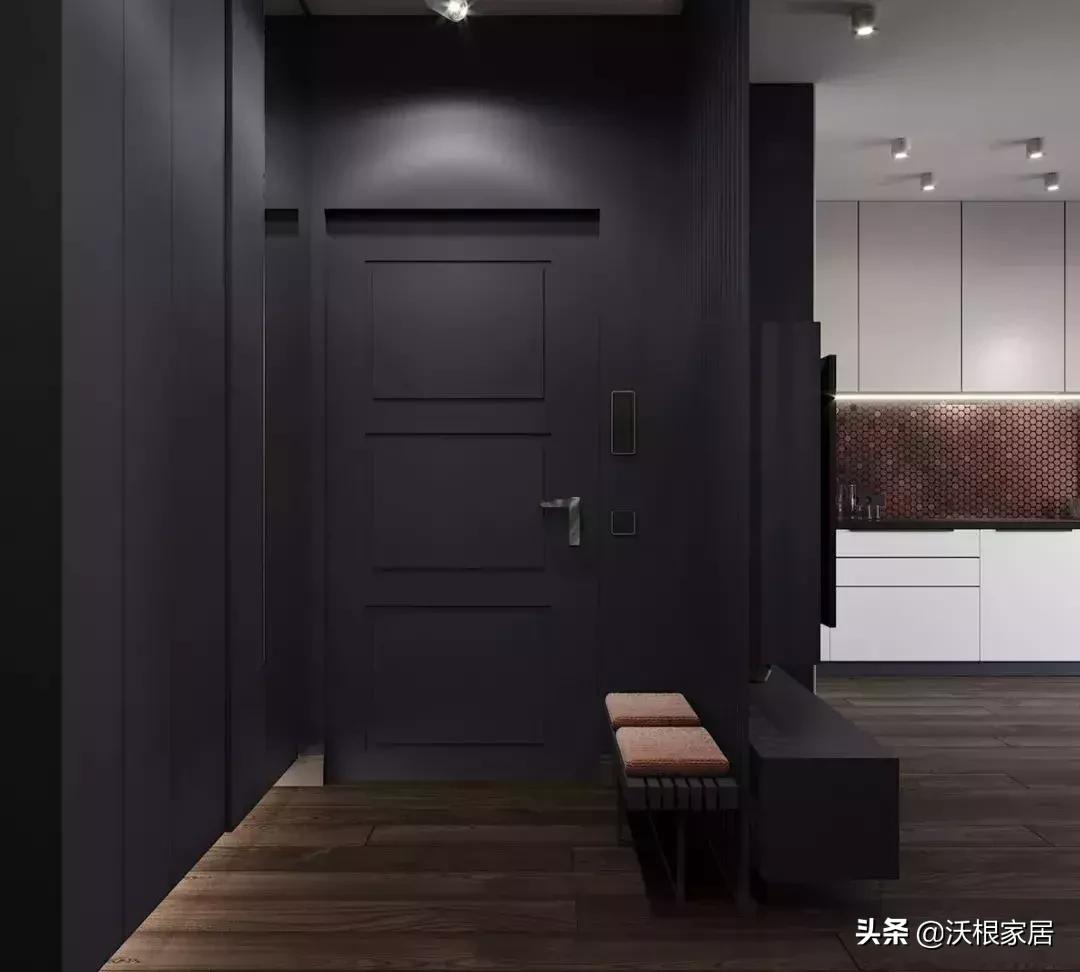 手枪式房子户型,手枪型户型设计两室一厅