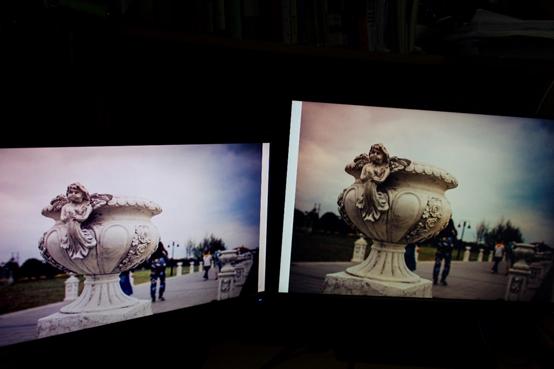 明基sw240和普通显示器区别,明基sw240显示器偏绿