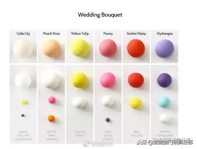 天才计划粘土,天才计划手工粘土小花朵