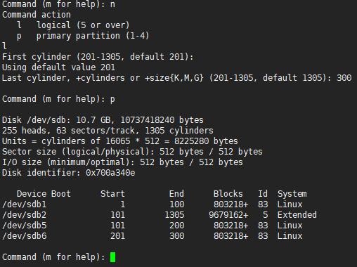 linux怎么用fdisk调整分区大小,linux怎么用fdisk修改分区类型
