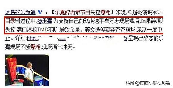 乐嘉感情史,乐嘉的堕落史