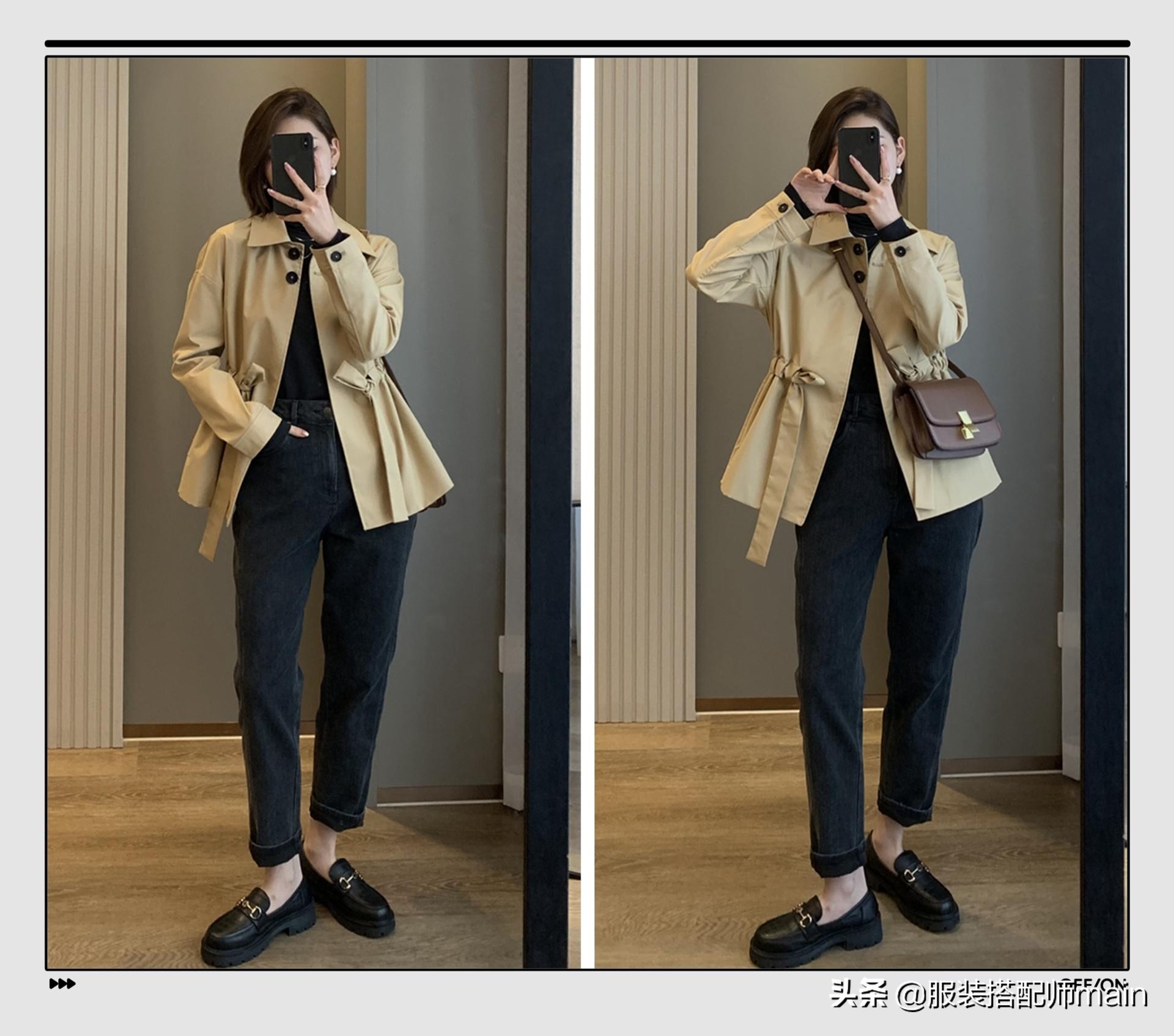 小黑裤过时秋天流行裤子时髦显高 (秋天小黑裤怎么穿才能时髦不撞衫)