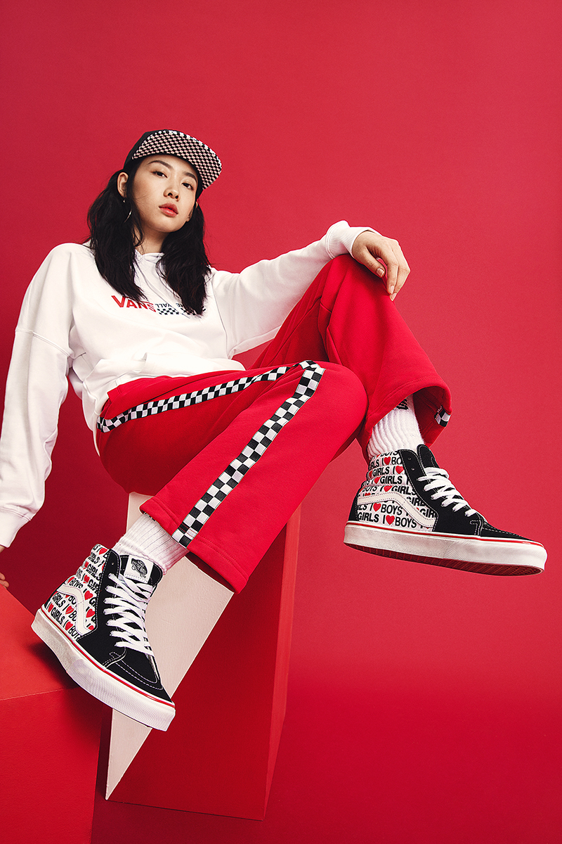 vans情人节限定鞋边发黄,vans情人节oldschool