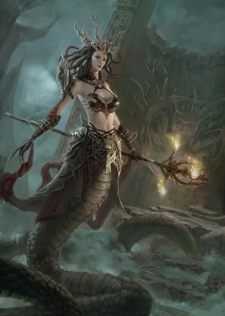 蛇发女妖美杜莎出装,蛇发女妖美杜莎电影在线观看