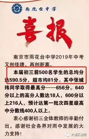 南京市中考各校成绩排名,南京溧水区2019中考排名