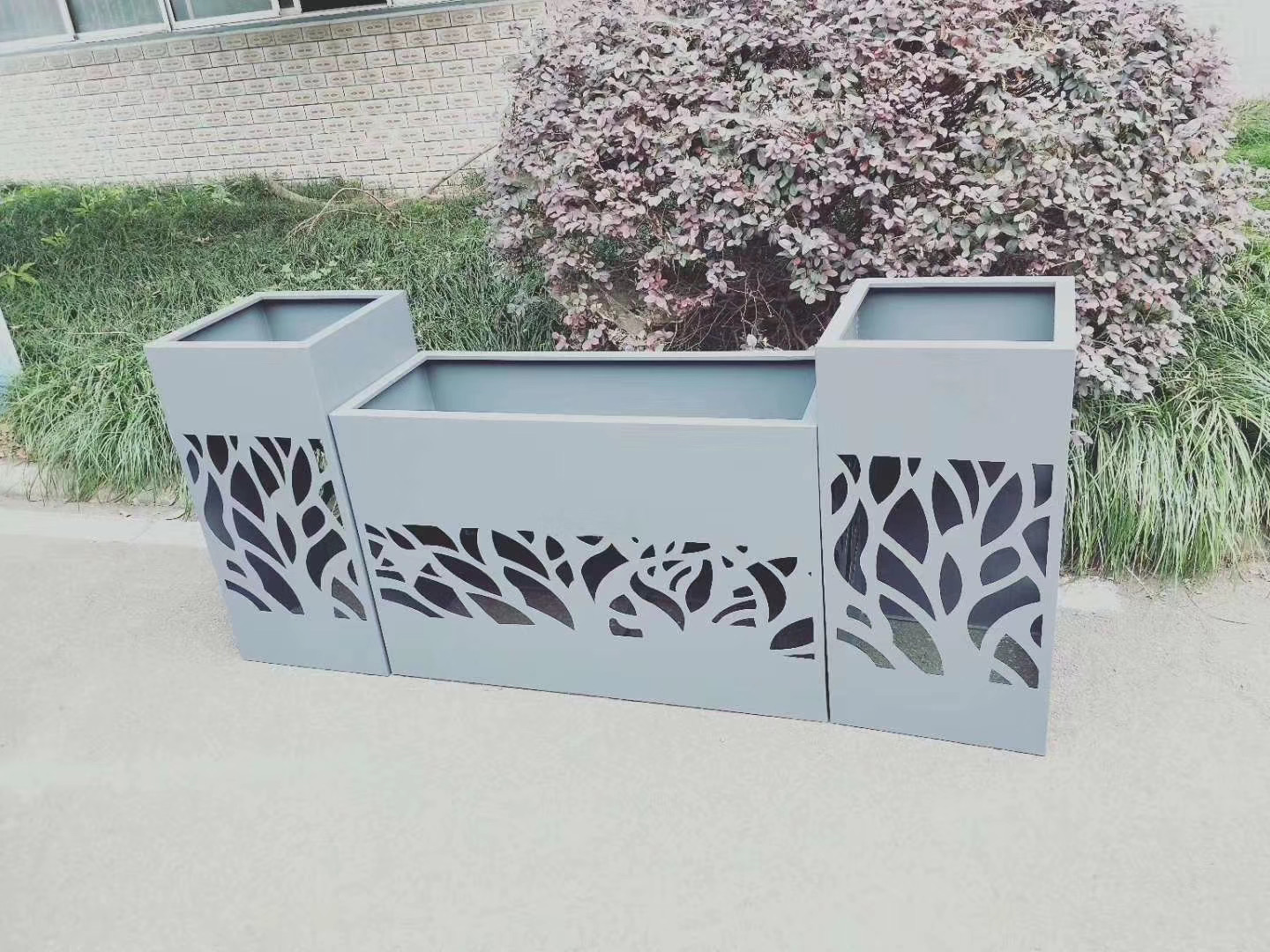 鑫宇不锈钢花箱与城市名片,鑫宇不锈钢花箱在绿化中的应用