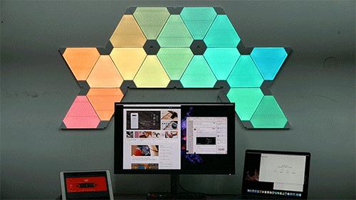 智能方块灯nanoleaf,nanoleafrgb灯条