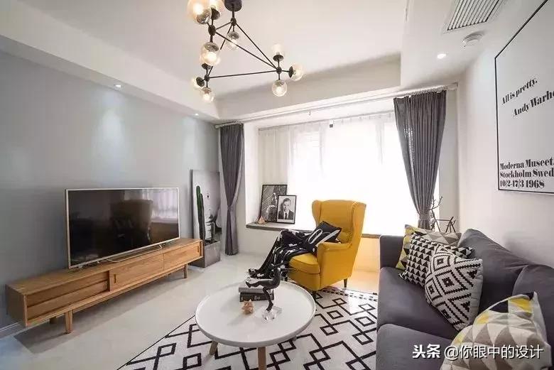 客厅极简风窗帘搭配,简约风客厅窗帘怎么搭配颜色好看