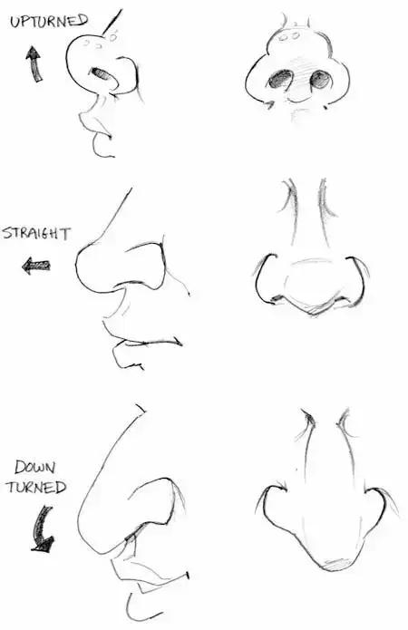 不会画鼻子和嘴巴怎么办,不会画鼻影教程