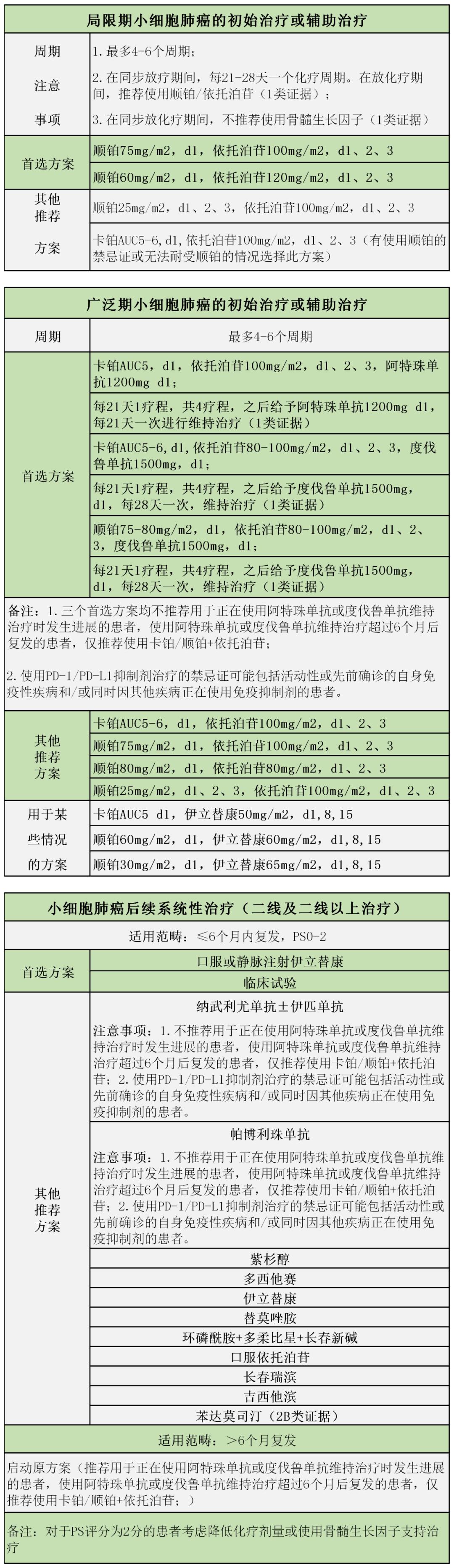 2024全国肿瘤防治宣传周科普视频,2020年度小细胞肺癌治疗指南