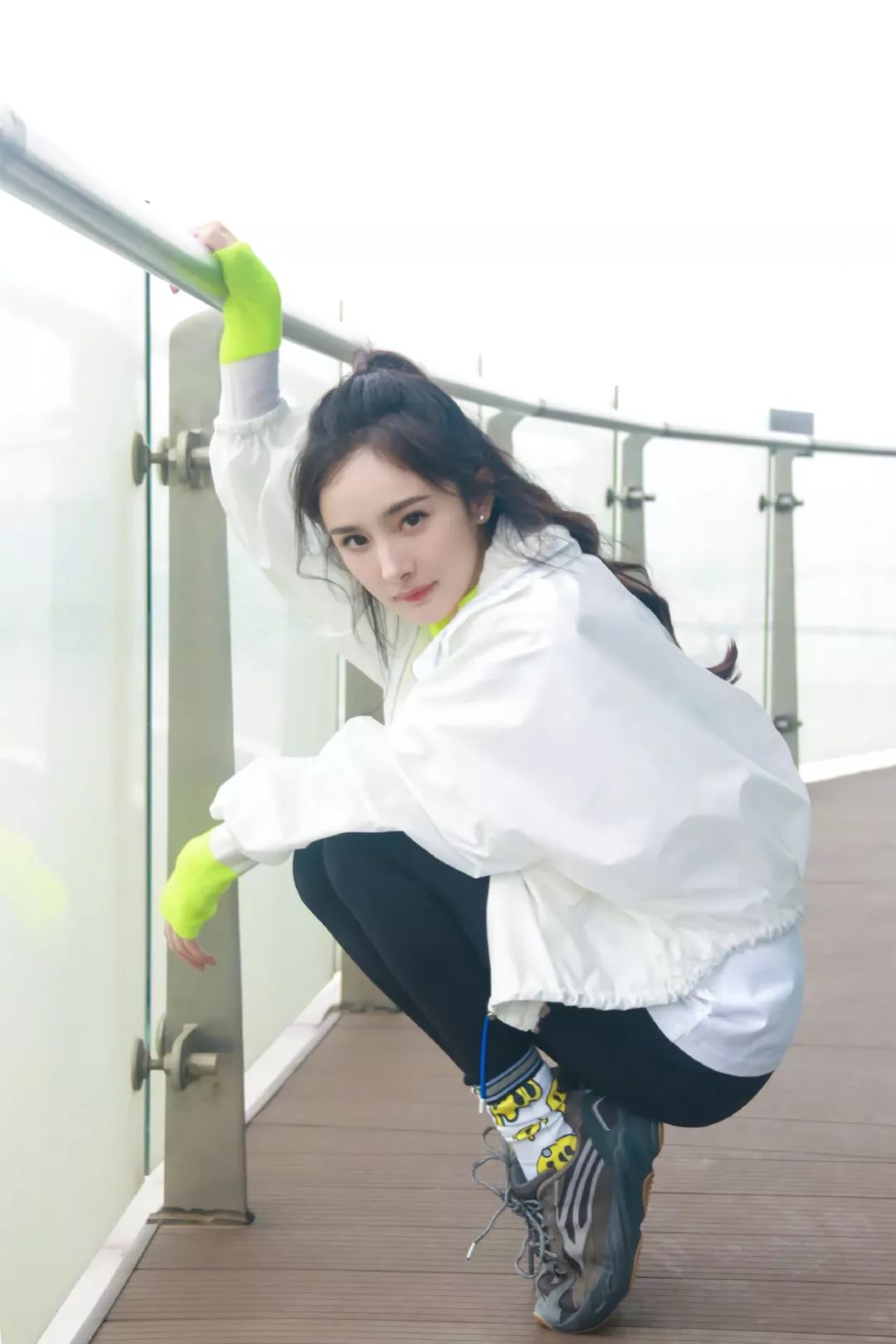 杨幂款袜子,杨幂袜子穿搭