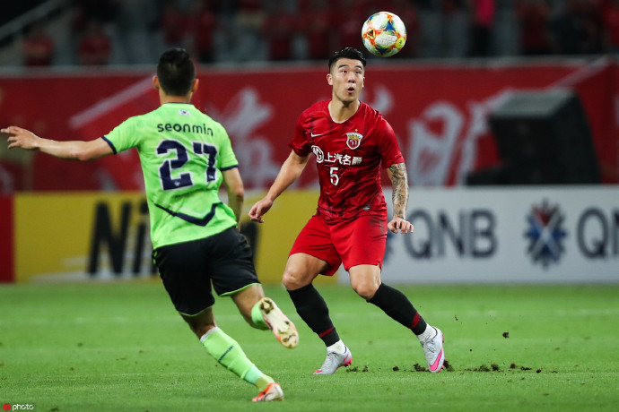 亚冠上港单场输全北5球,足球上海上港对韩国首尔