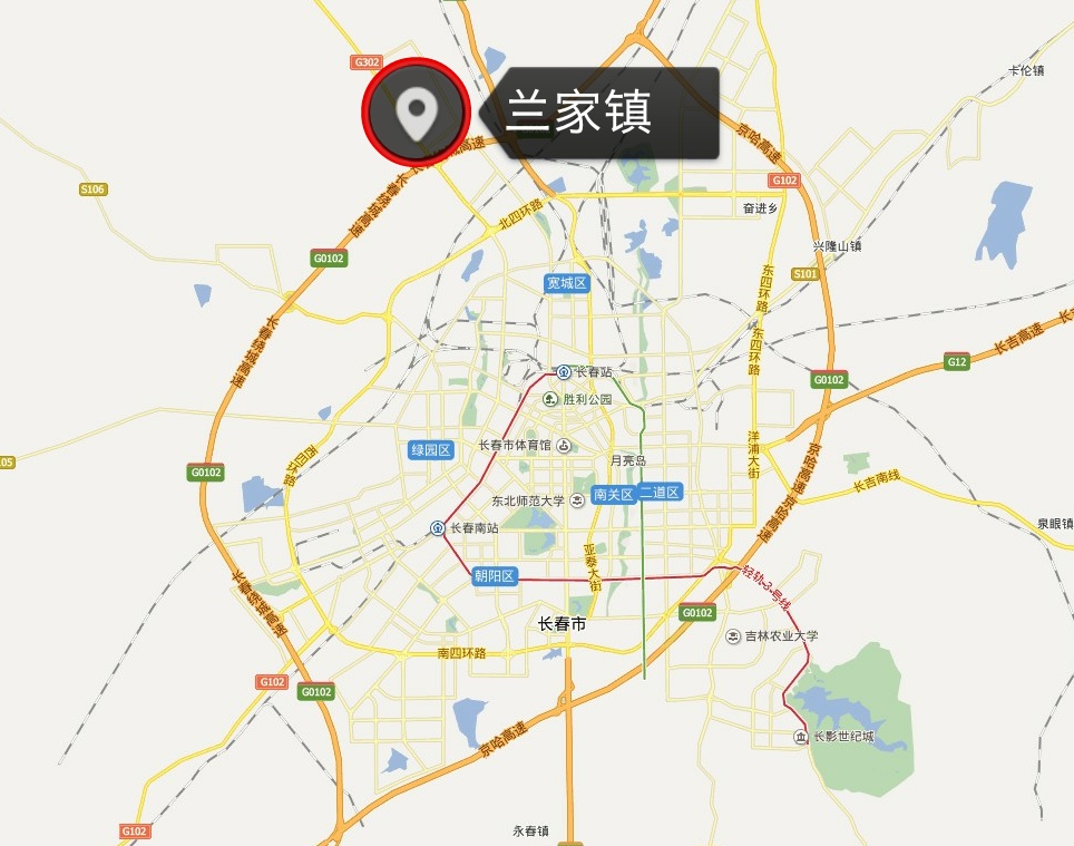 长春宽城兰家项目,长春市宽城区兰家镇规划图