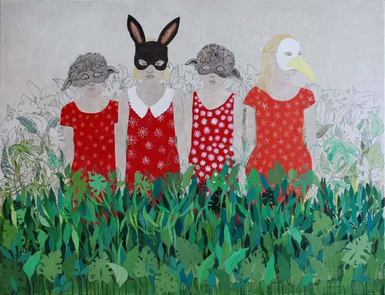 每日艺术抽象治愈,每日艺术家asuka