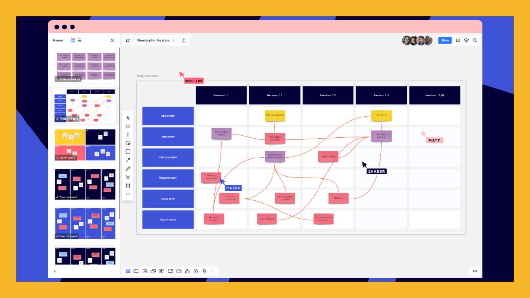 miro协作工具,颜值爆表的软件