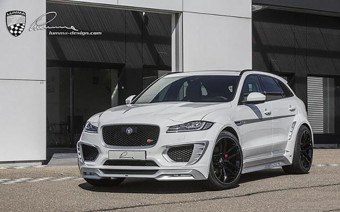 400ps马力加持捷豹f-pace足够出色,捷豹f-pace18款改装黑武士芜湖