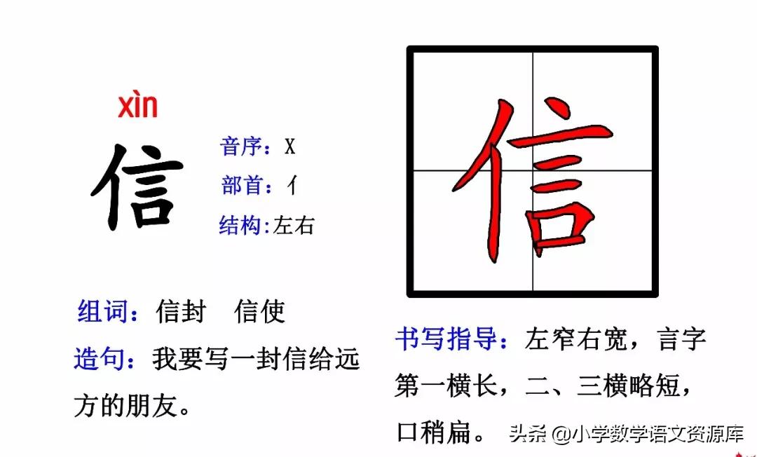 二年级上册生字部首组词造句表格,二年级上册生字偏旁部首造句