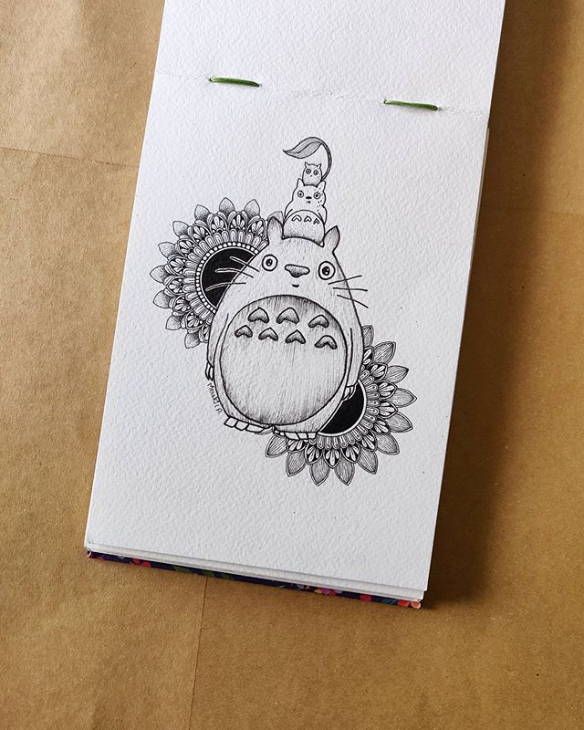 抽象曼陀罗艺术与可爱动物的创意结合:繁复精美,附绘画基础图案