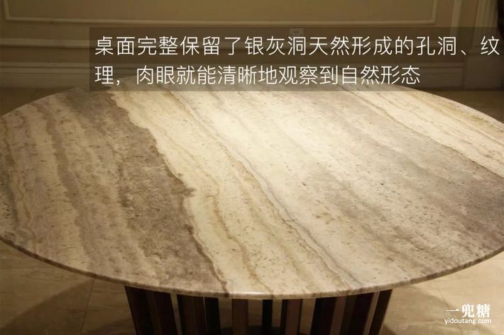 大户型餐桌大理石现代轻奢风,天然大理石餐桌轻奢高端设计感