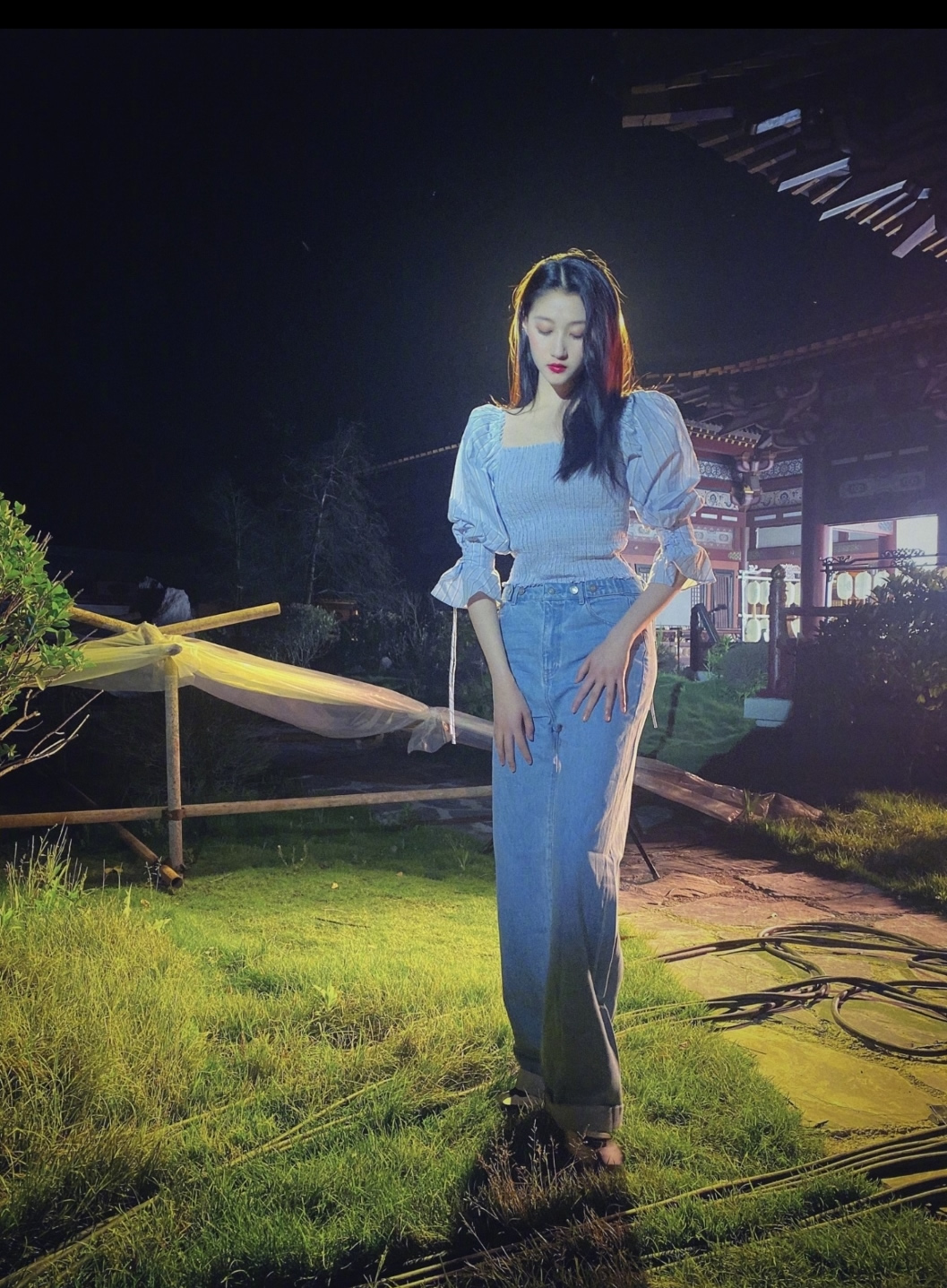 阔腿裤穿搭夏季长款,阔腿裤穿搭日常夏季