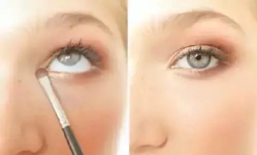 适合新手的大地色妆容,珊瑚橙妆容教程