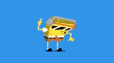 海绵宝宝说以前的你笑得好开心,海绵宝宝说你不开心就到此为止吧