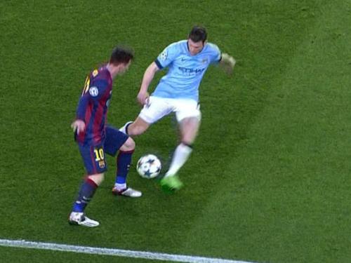 梅西的七种武器,梅西的单兵作战能力