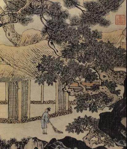 小央美水墨画作品欣赏,40幅养眼浅绛山水画