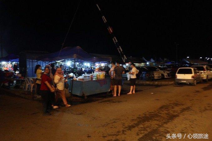 沙巴榴莲夜市一条街,沙巴美食与夜景