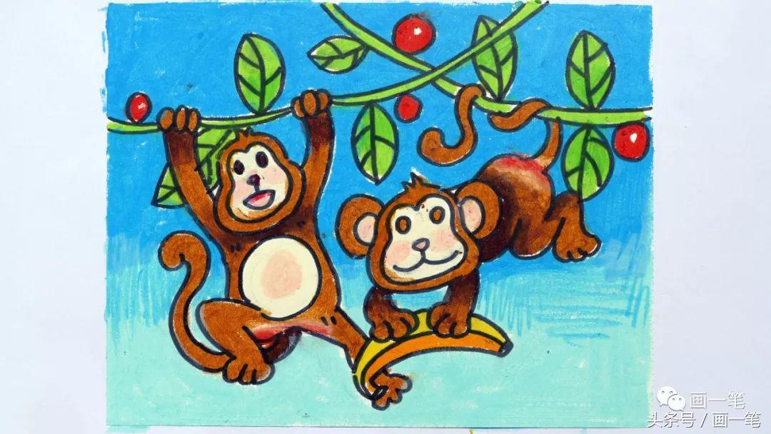 吃竹子的小熊猫怎么画简单又好看,怎么画正在竹林里吃竹子的小熊猫