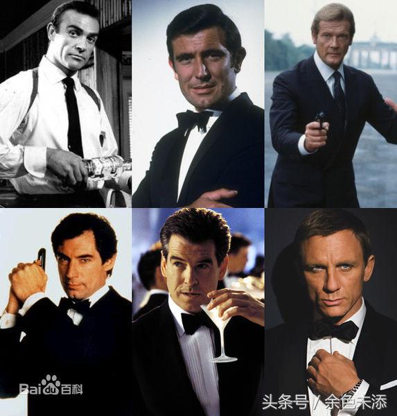 007邦德系列所有电影,007邦德服装