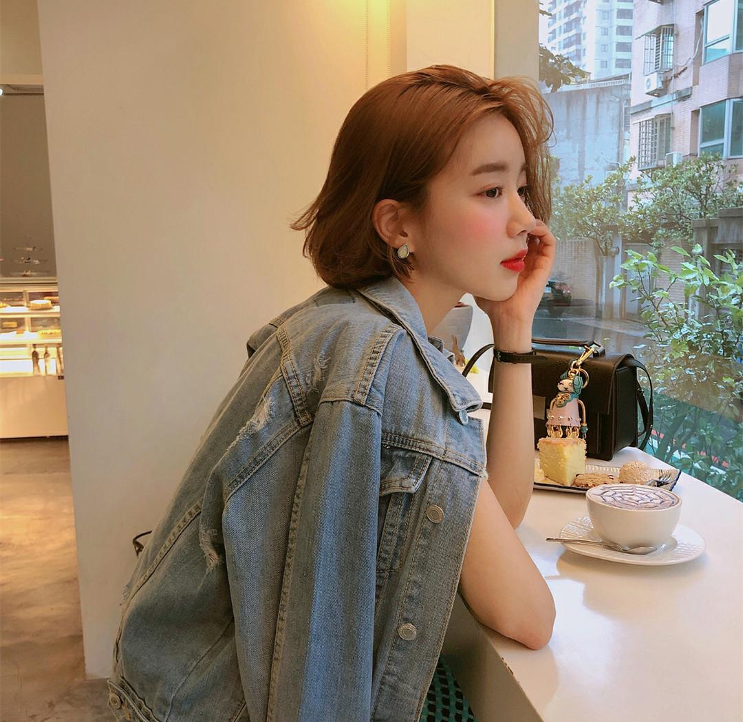 韩国热门发型,韩国短发惊艳