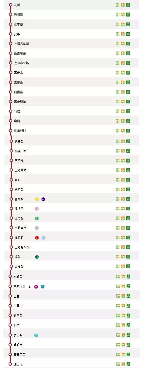 上海地铁最新换乘首末班车时刻表,2023上海地铁末班车时间