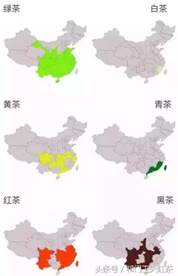 中国所有的茶的名字及图片,中国的主要茶有哪些品种