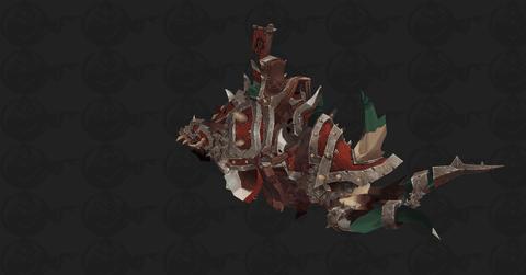 魔兽争霸艾泽拉斯：部落裂蹄牛邪气鞍座预览